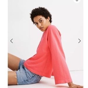 NWOT Madewell Neon Sweatshirt